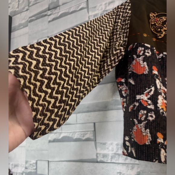 Multicolor Patchwork Jacket - Picture 8 of 10